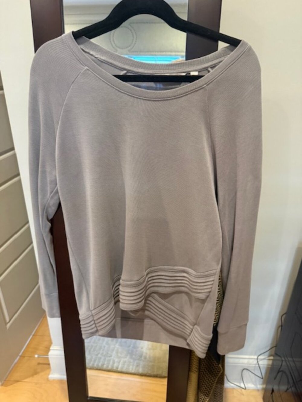 Gray Athleta Lightweight Sweatshirt - Size M